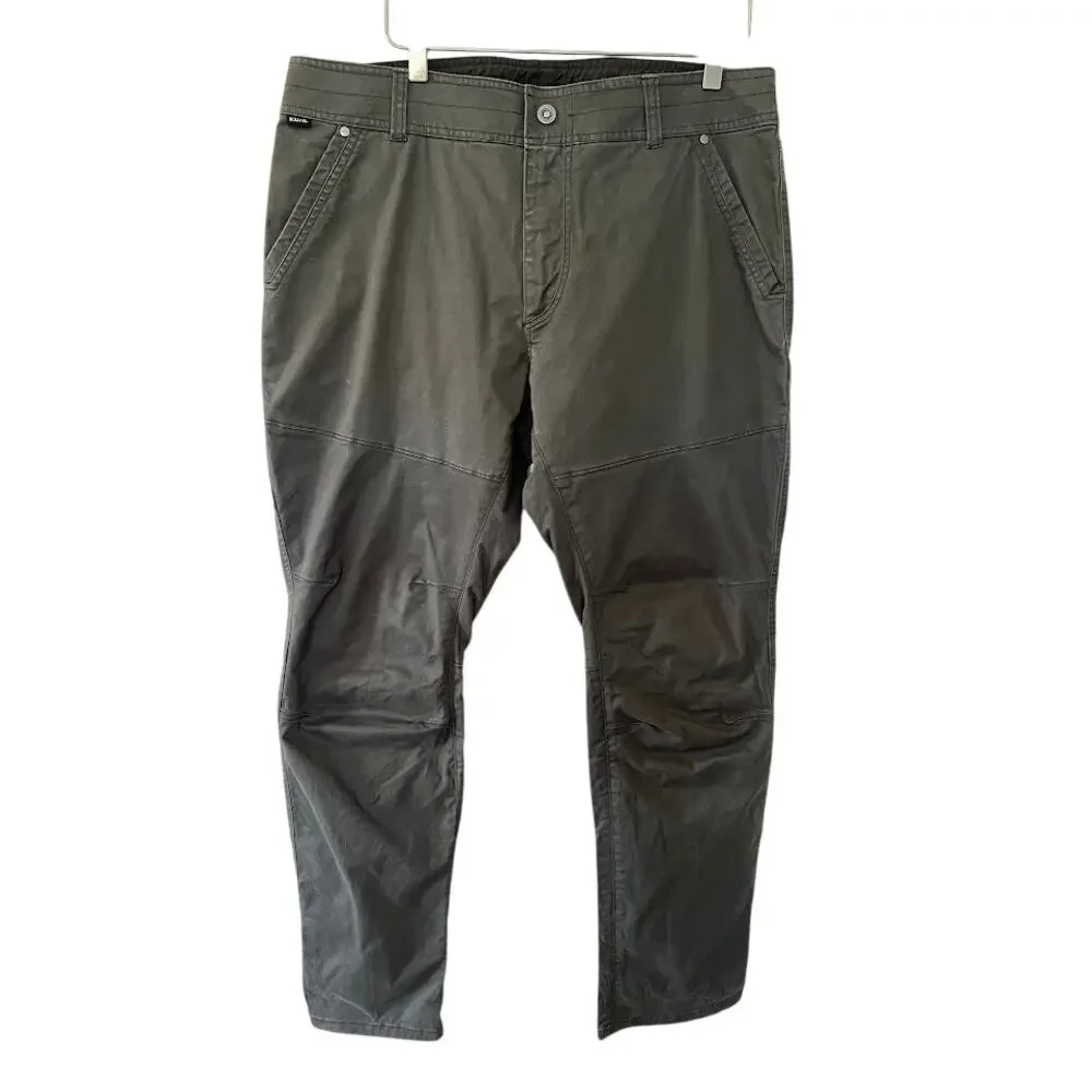 Kuhl Men’s Gray Free Generator Hiking Trail Pants 36x31 Stretch Outdoor Cargo